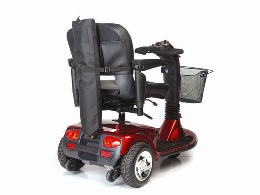 Golden Technologies crutch holder for Buzzaround mobility scooters