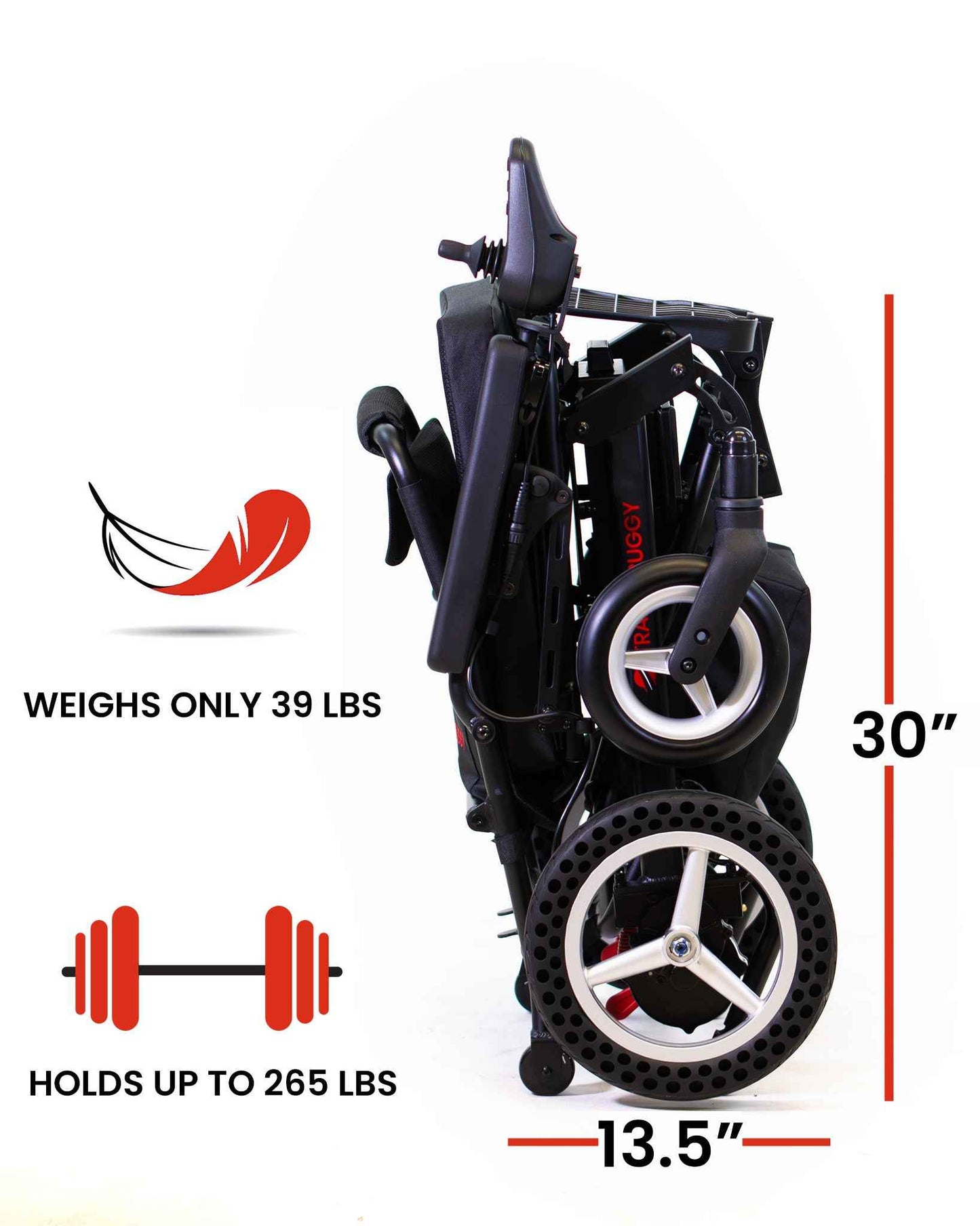 Dash by Travel Buggy – Lightweight Folding Power Chair - Care Made