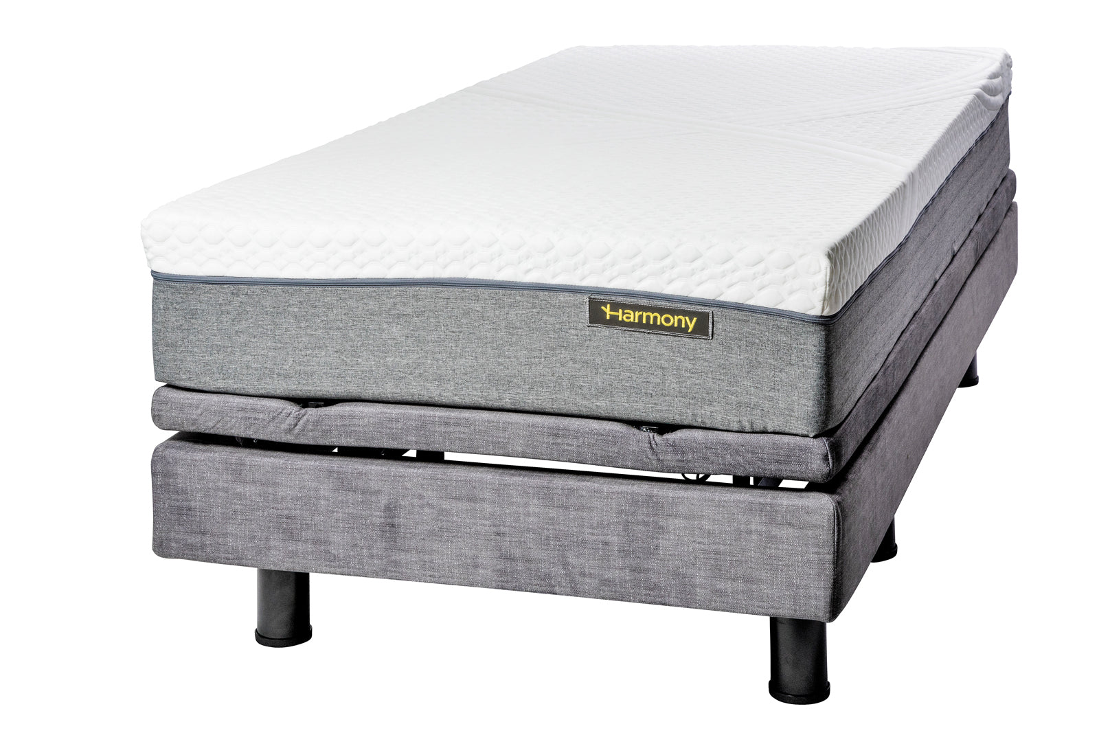 Harmony Hi-Low Adjustable Bed Base with Massage and Height Control