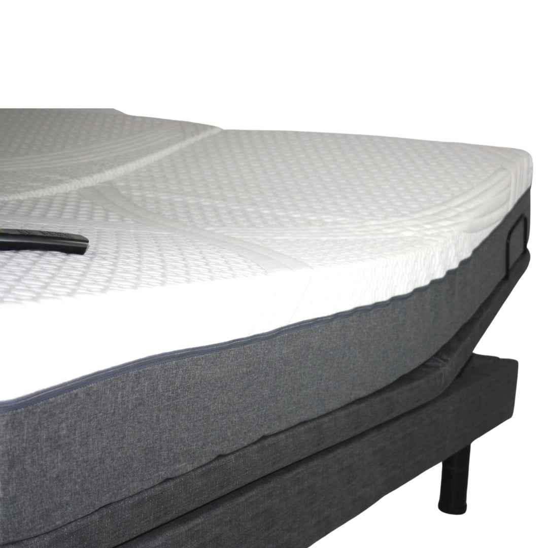 Adjustable Bed Base Harmony Hi-Low – Massage Function Included | Care Made
