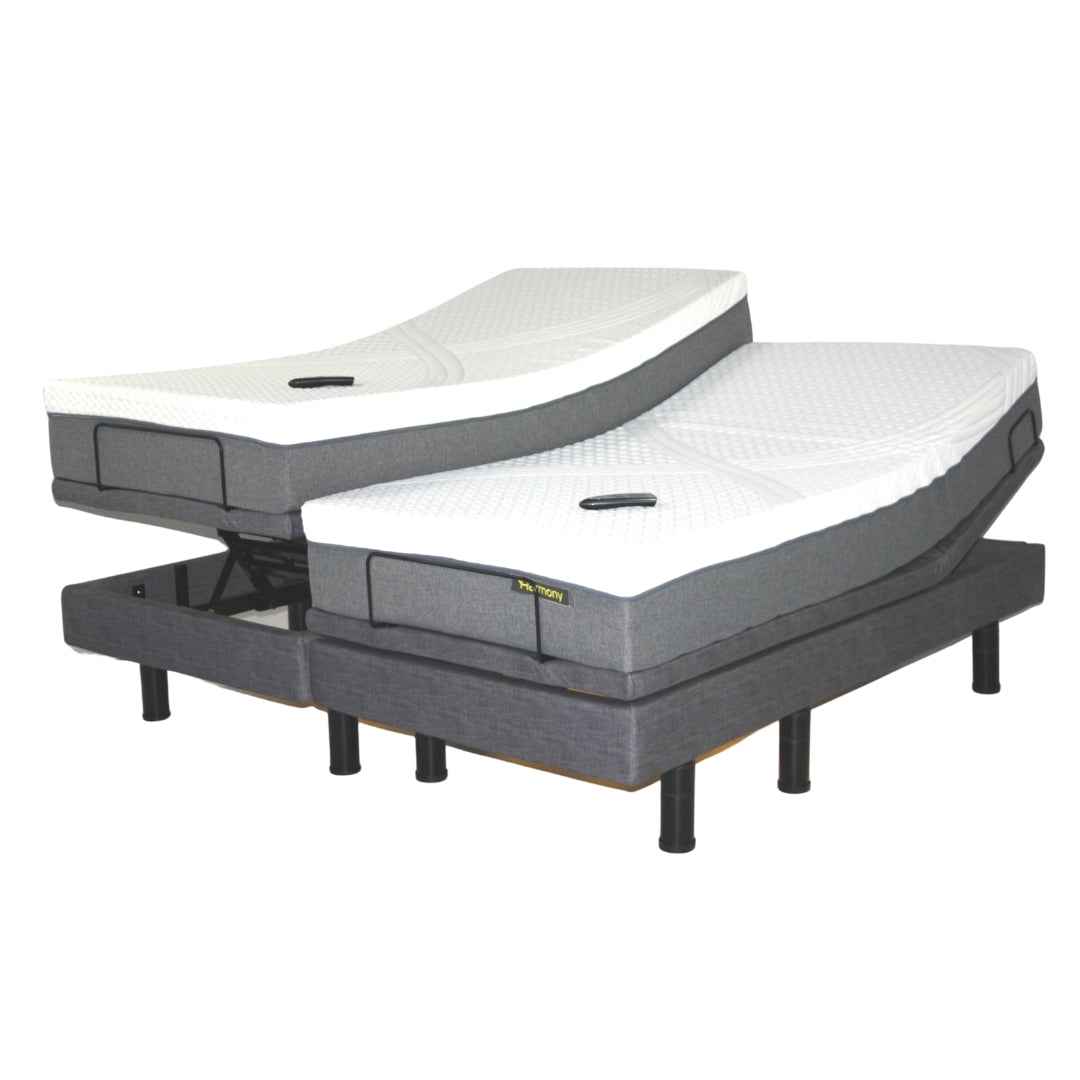 Care Made Adjustable Bed Base – Harmony Hi-Low with Massage

