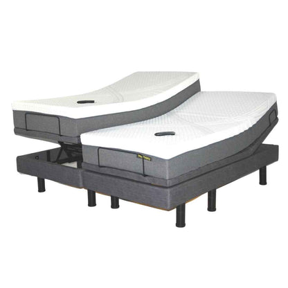 Harmony Hi-Low Adjustable Bed Base with Massage and Height Control - Care Made