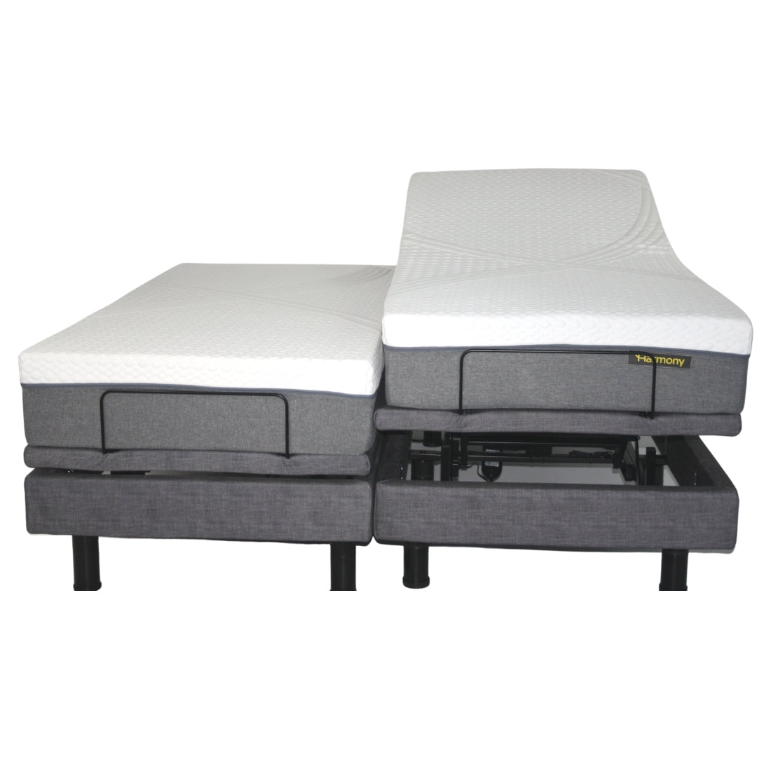 Harmony Hi-Low Adjustable Bed Base with Massage and Height Control