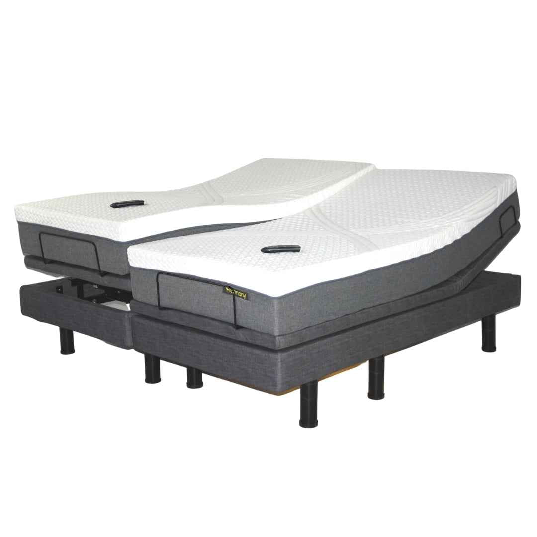 Hi-Low Adjustable Bed Base – Harmony with Head & Foot Control | Care Made
