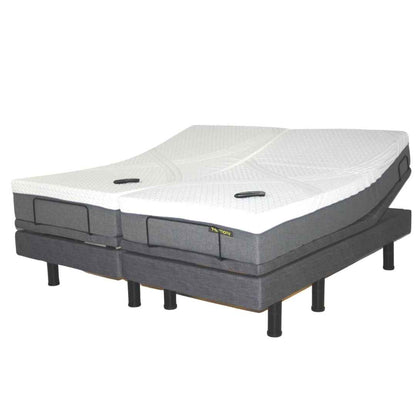 Harmony Hi-Low Adjustable Bed Base with Massage and Height Control - Care Made