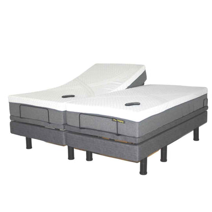Harmony Hi-Low Adjustable Bed Base with Massage and Height Control - Care Made