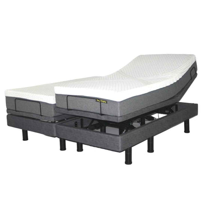 Harmony Hi-Low Adjustable Bed Base with Massage and Height Control - Care Made