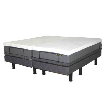 Harmony Hi-Low Adjustable Bed Base with Massage and Height Control - Care Made