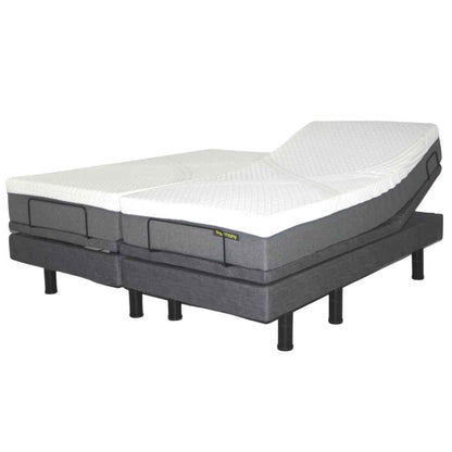 Harmony Hi-Low Adjustable Bed Base with Massage and Height Control - Care Made