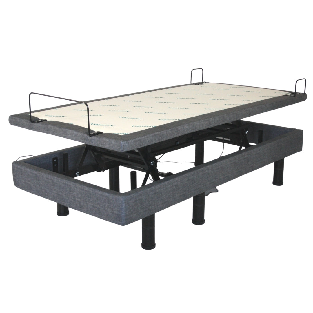 Harmony Hi-Low Adjustable Bed Base with Massage and Height Control