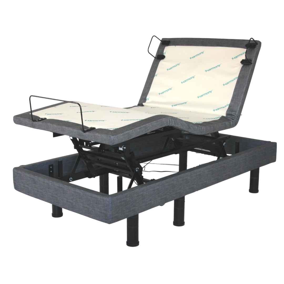 Care Made Adjustable Bed Base – Harmony Hi-Low Recline Function