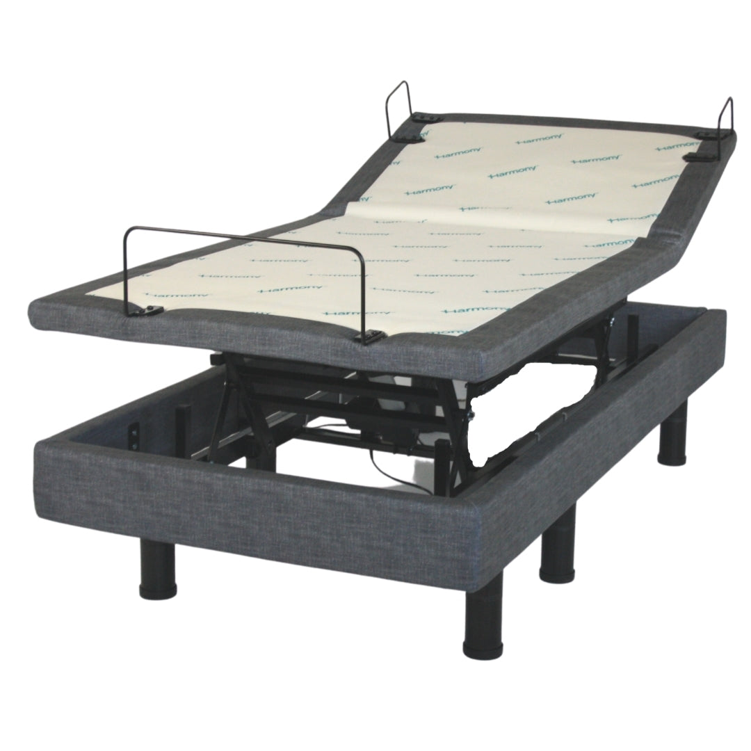 Harmony Hi-Low Adjustable Bed Base with Massage and Height Control
