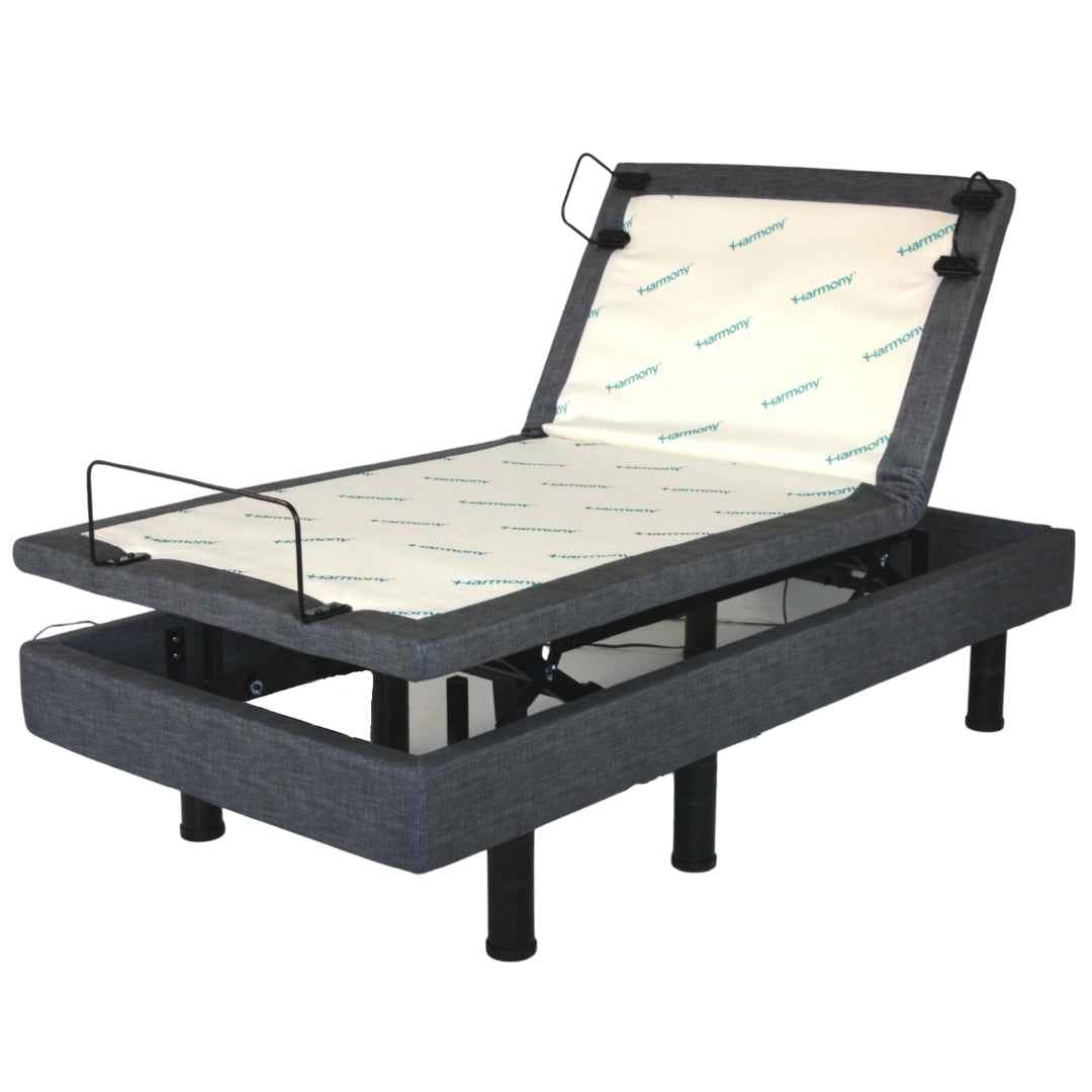 Harmony Hi-Low Adjustable Bed Base with Massage and Height Control - Care Made