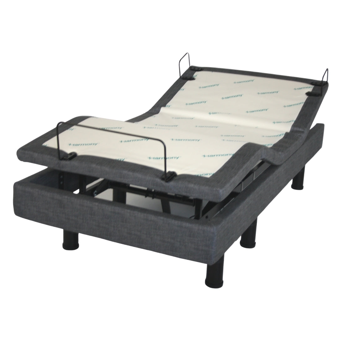 Harmony Hi-Low Adjustable Bed Base with Massage and Height Control