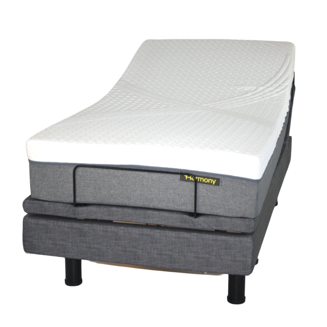 Harmony Hi-Low Adjustable Bed Base with Massage and Height Control