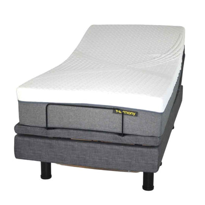 Harmony Hi-Low Adjustable Bed Base with Massage and Height Control - Care Made