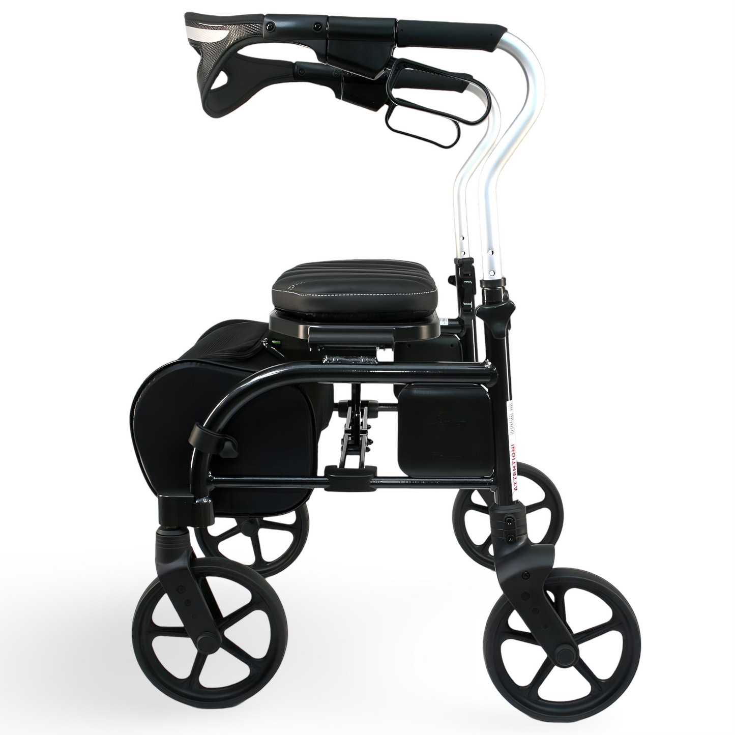 Evolution Trillium Series Walker – Cable-Free Brakes, Padded Seat - Care Made