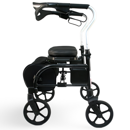 Evolution Trillium Series Walker – Cable-Free Brakes, Padded Seat - Care Made