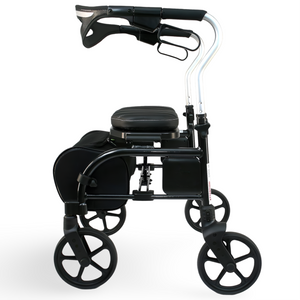 Evolution Trillium Series Walker – Cable-Free Brakes, Padded Seat