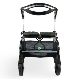 Evolution Trillium Series Walker – Cable-Free Brakes, Padded Seat