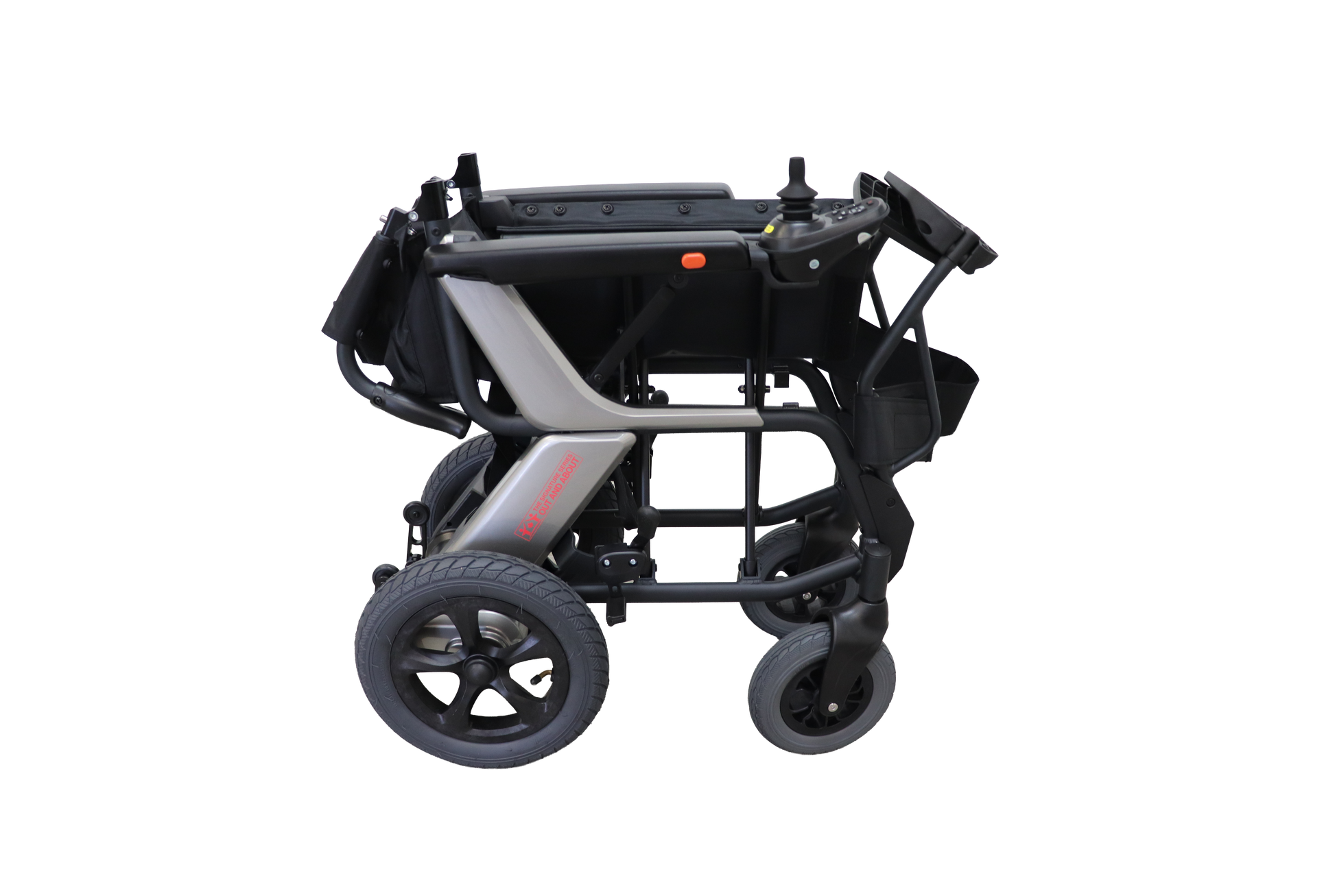 Out & About power wheelchair with wireless remote control