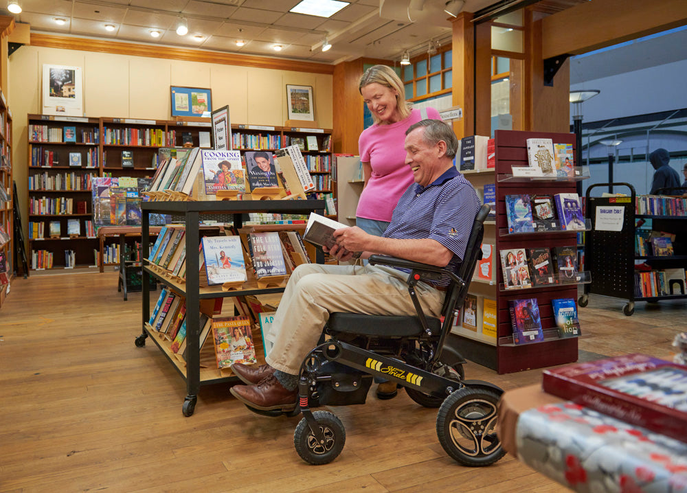 Golden Stride GP301 Folding Power Wheelchair – Lightweight & Portable