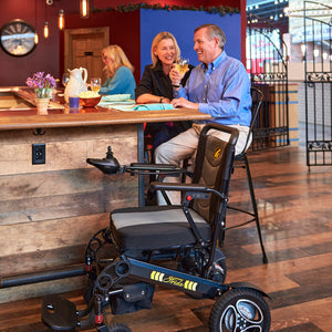 Golden Stride GP301 Folding Power Wheelchair – Lightweight & Portable
