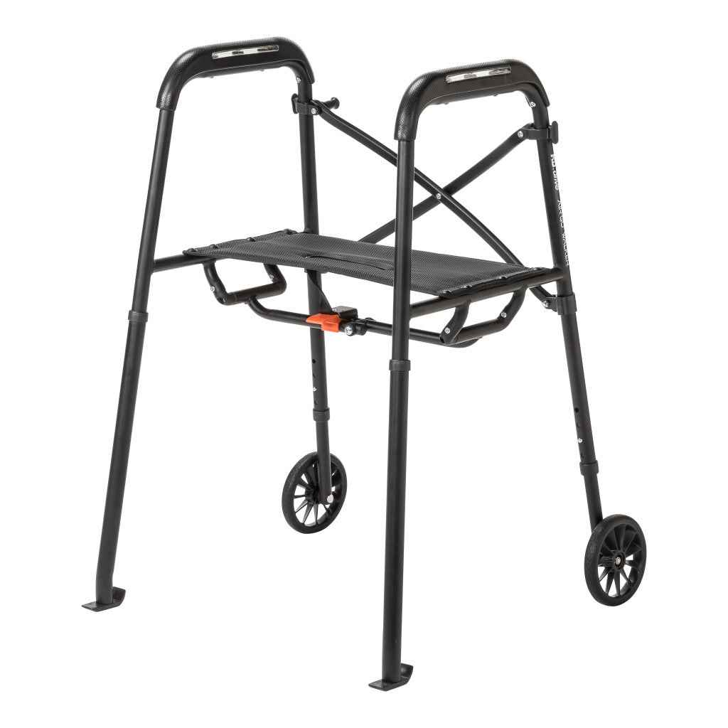 MD by Drive Air-Go Walker – Lightweight Folding Walker with Seat – Canada