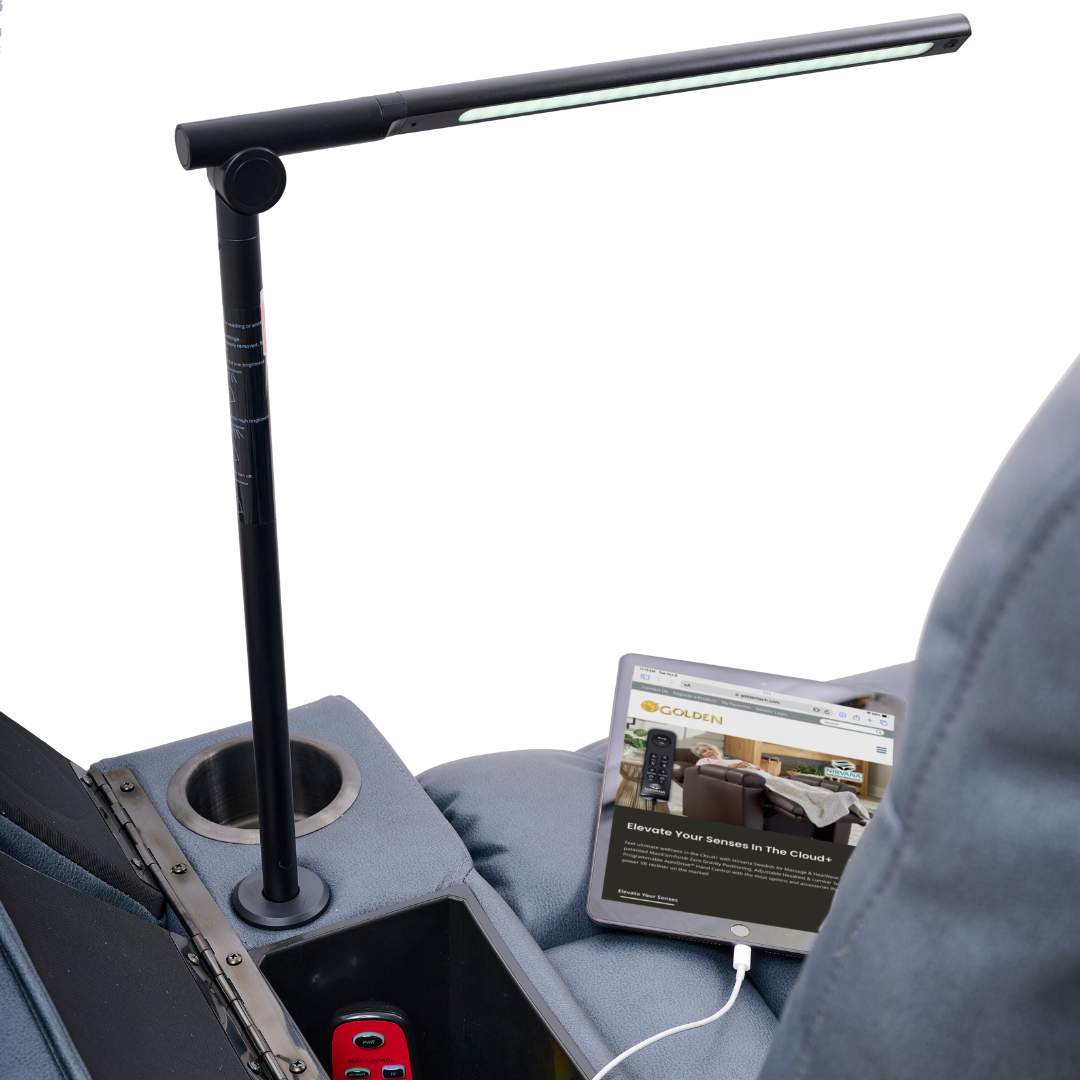 Golden Technologies Rhea PL442 Lift Chair – HeatWave™, Power Headrest & In-Home Assembly