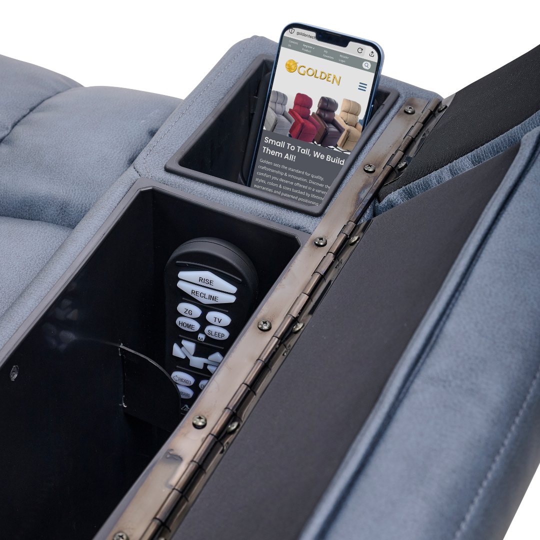 Golden Technologies Rhea PL442 Lift Chair – HeatWave™, Power Headrest & In-Home Assembly