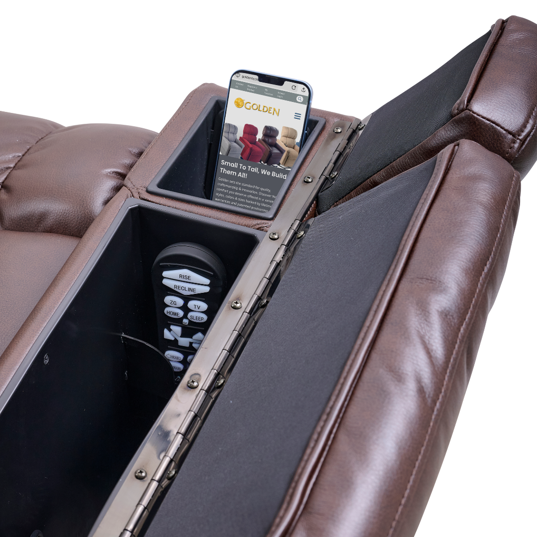 Golden Technologies Rhea PL442 Lift Chair – HeatWave™, Power Headrest & In-Home Assembly