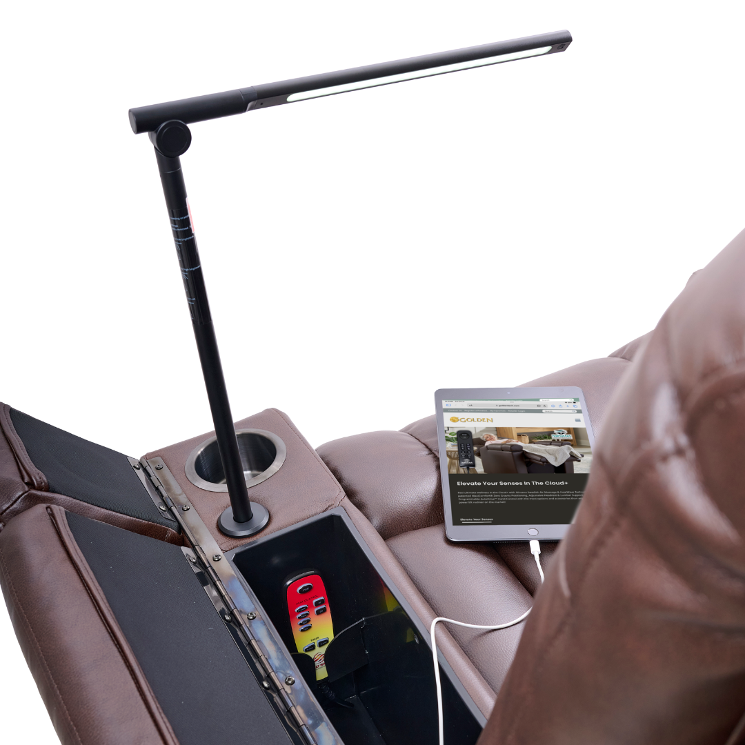 Golden Technologies Rhea PL442 Lift Chair – HeatWave™, Power Headrest & In-Home Assembly