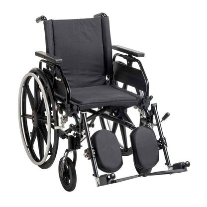 Drive Medical Viper Plus GT Wheelchair Canada – Universal Armrests, All-Aluminum Frame