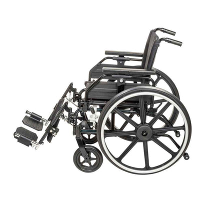 Drive Medical Viper Plus GT Wheelchair Canada – Universal Armrests, All-Aluminum Frame