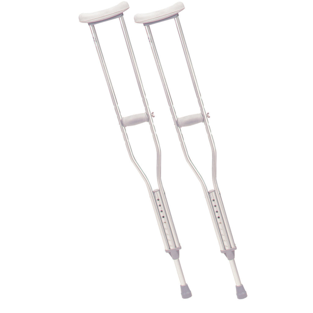 Drive Medical Aluminum Underarm Crutches (Pair)