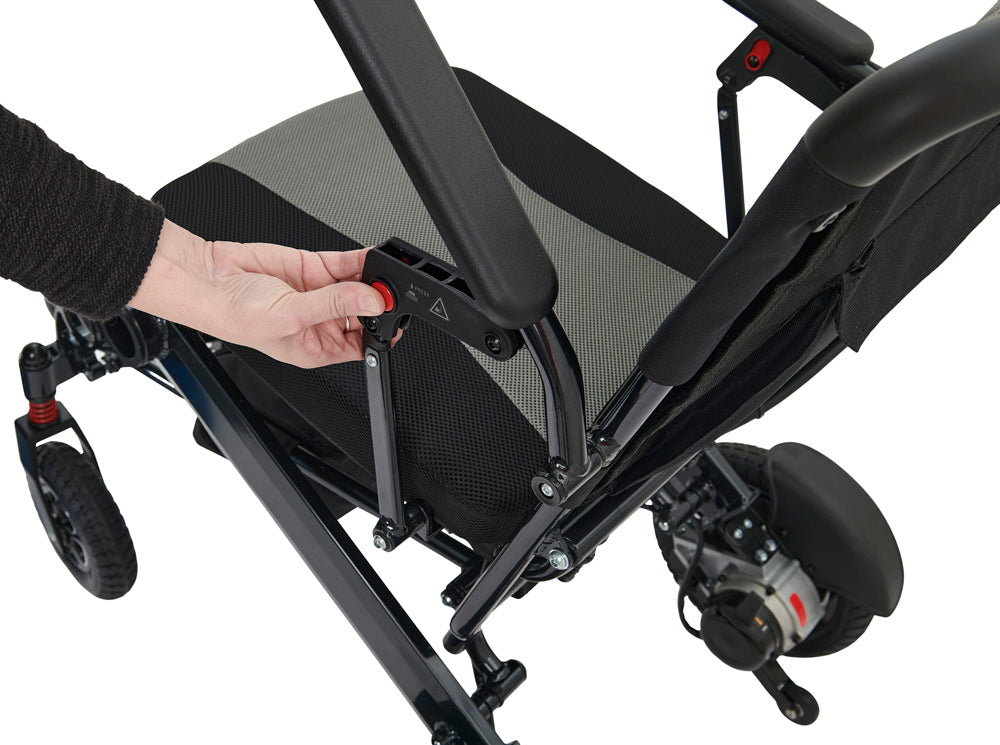 Golden Stride GP301 Folding Power Wheelchair – Lightweight & Portable