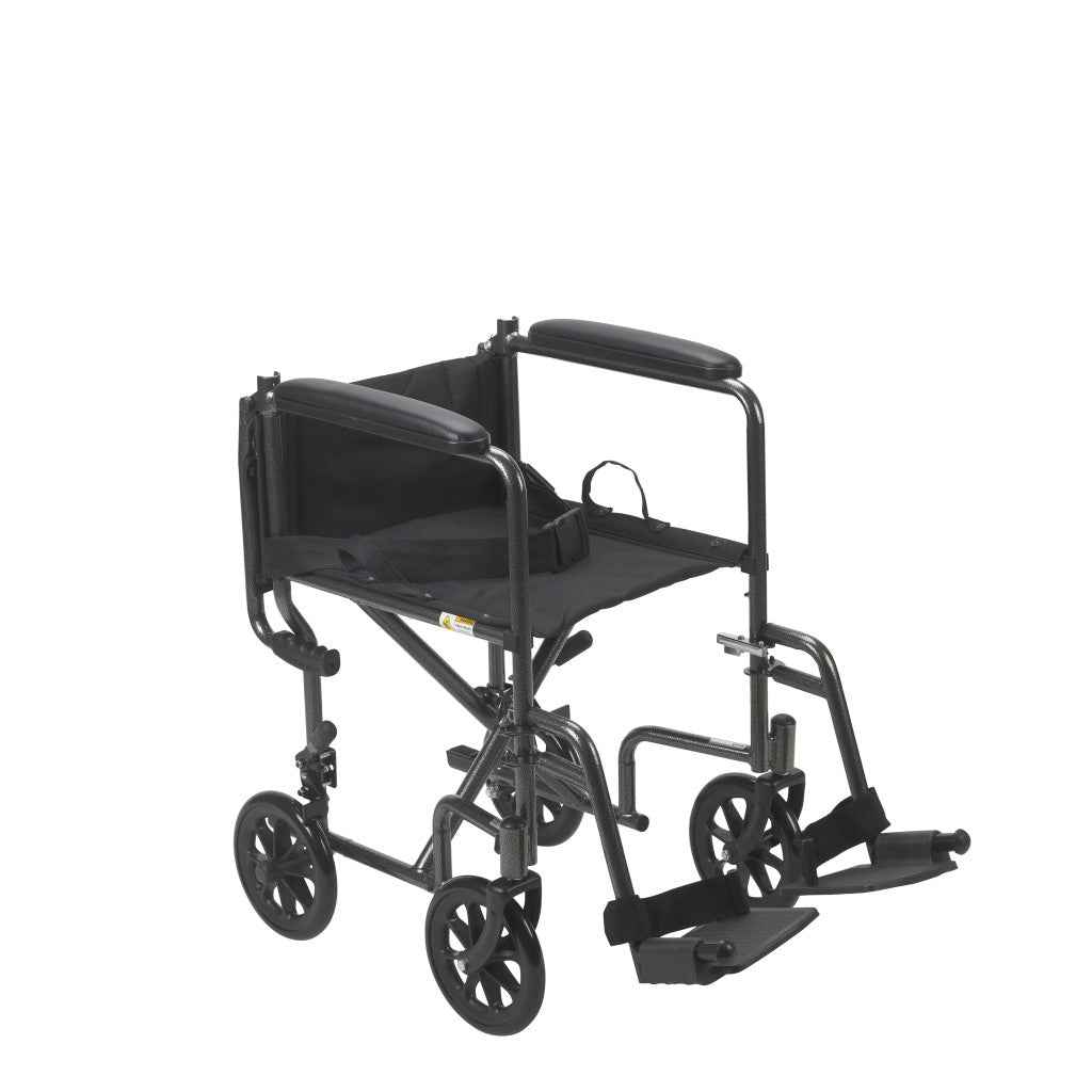 Drive Medical Steel Transport Chair – Lightweight & Foldable for Everyday Use - Care Made