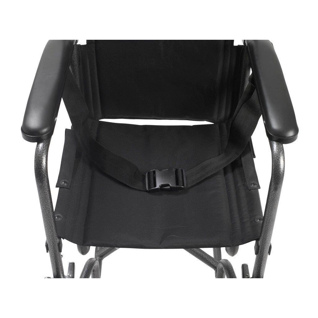 Drive Medical Steel Transport Chair – Lightweight & Foldable for Everyday Use