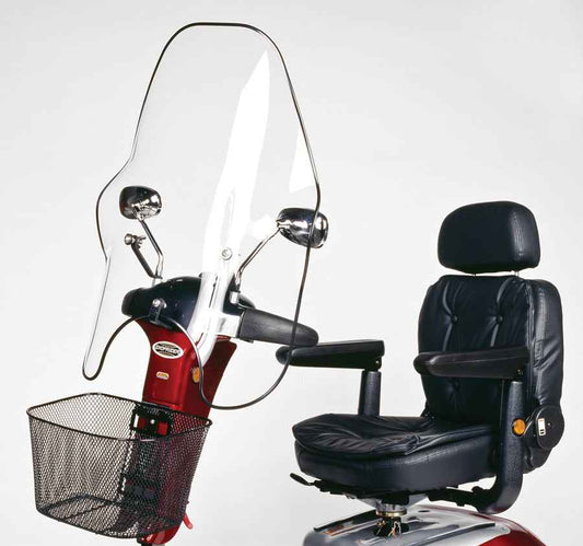 Shoprider Scooter Windscreen – Delta Tiller Wind Guard Canada