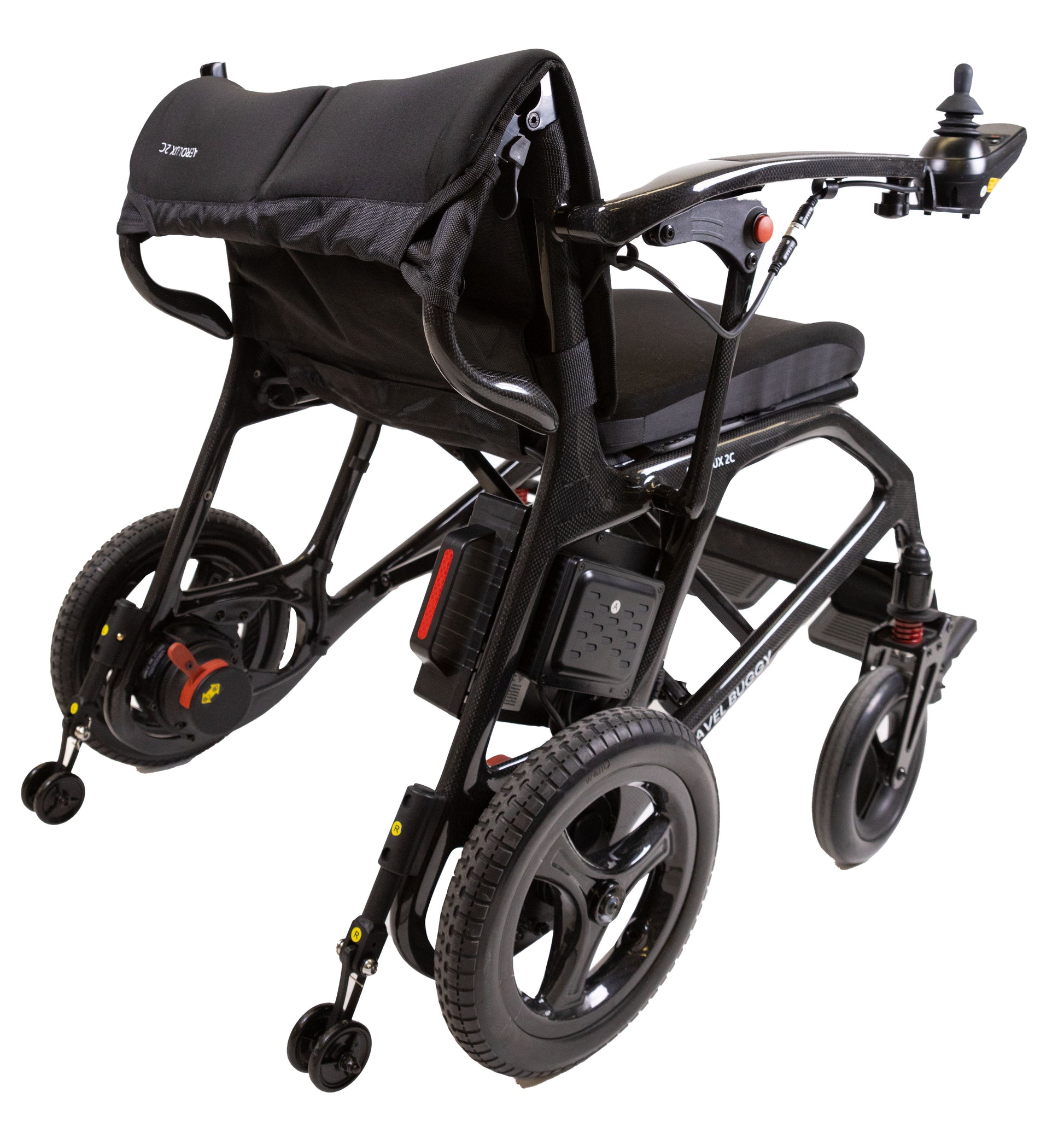 AEROLUX Folding Power Chair by Travel Buggy – Best Lightweight Electric Wheelchair – CareMade Canada