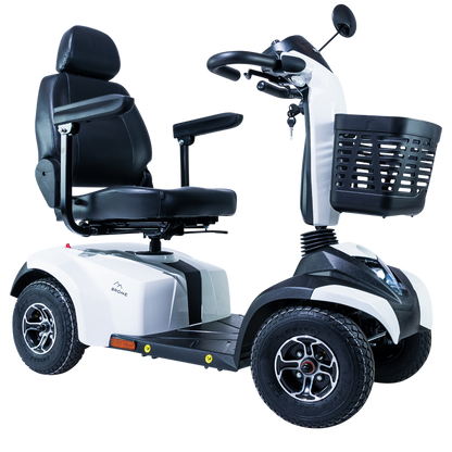 MOVO Brome mobility scooter, white