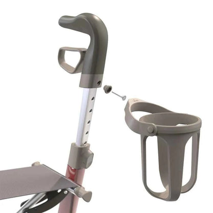 byACRE Carbon Ultralight Cup Holder | Lightweight Rollator Drink Mount