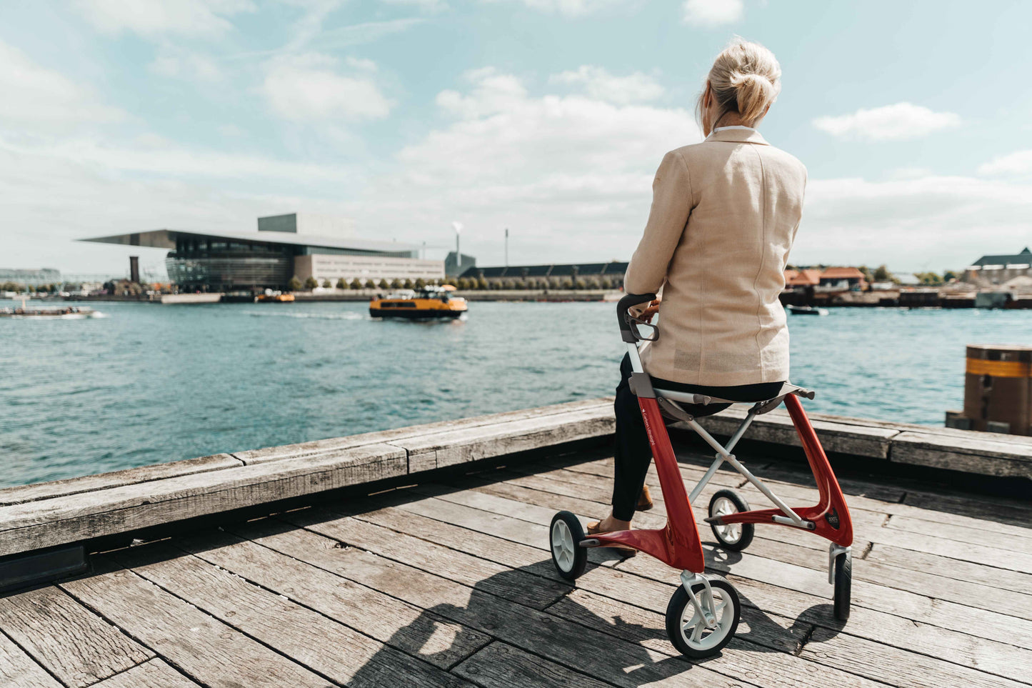 Carbon Ultralight Rollator Walker by byACRE Canada – Foldable, Easy-to-Use Mobility | CareMade