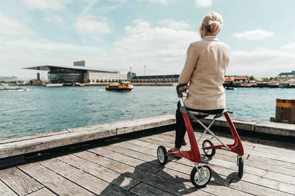 Carbon Ultralight Rollator Walker by byACRE Canada – Foldable, Easy-to-Use Mobility | CareMade