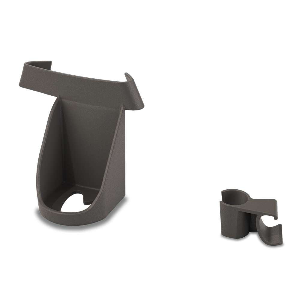 byACRE Carbon Overland Cane Holder, left front studio view