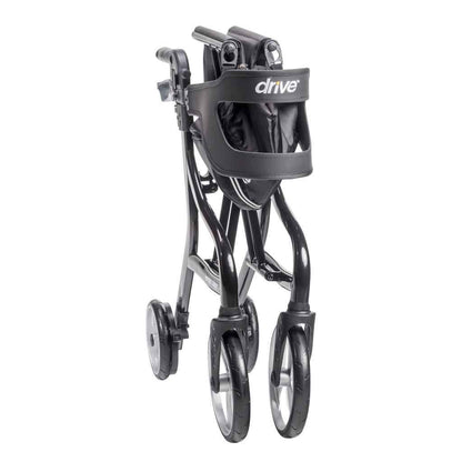 Drive Medical Nitro Sprint Rollator Folding Example – Compact Storage Foldable Walker – CareMade