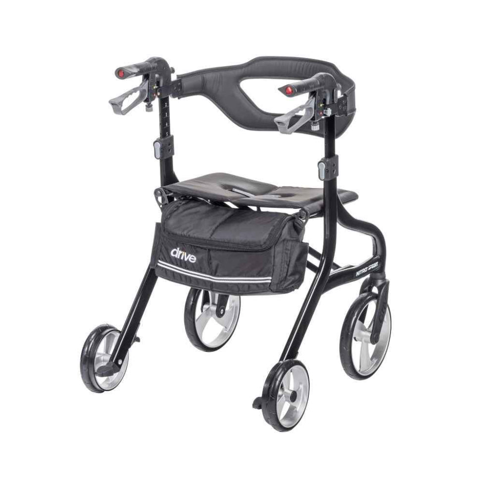 Drive Medical Nitro Sprint Rollator Storage Bag – Front Basket for Personal Items – Care Made