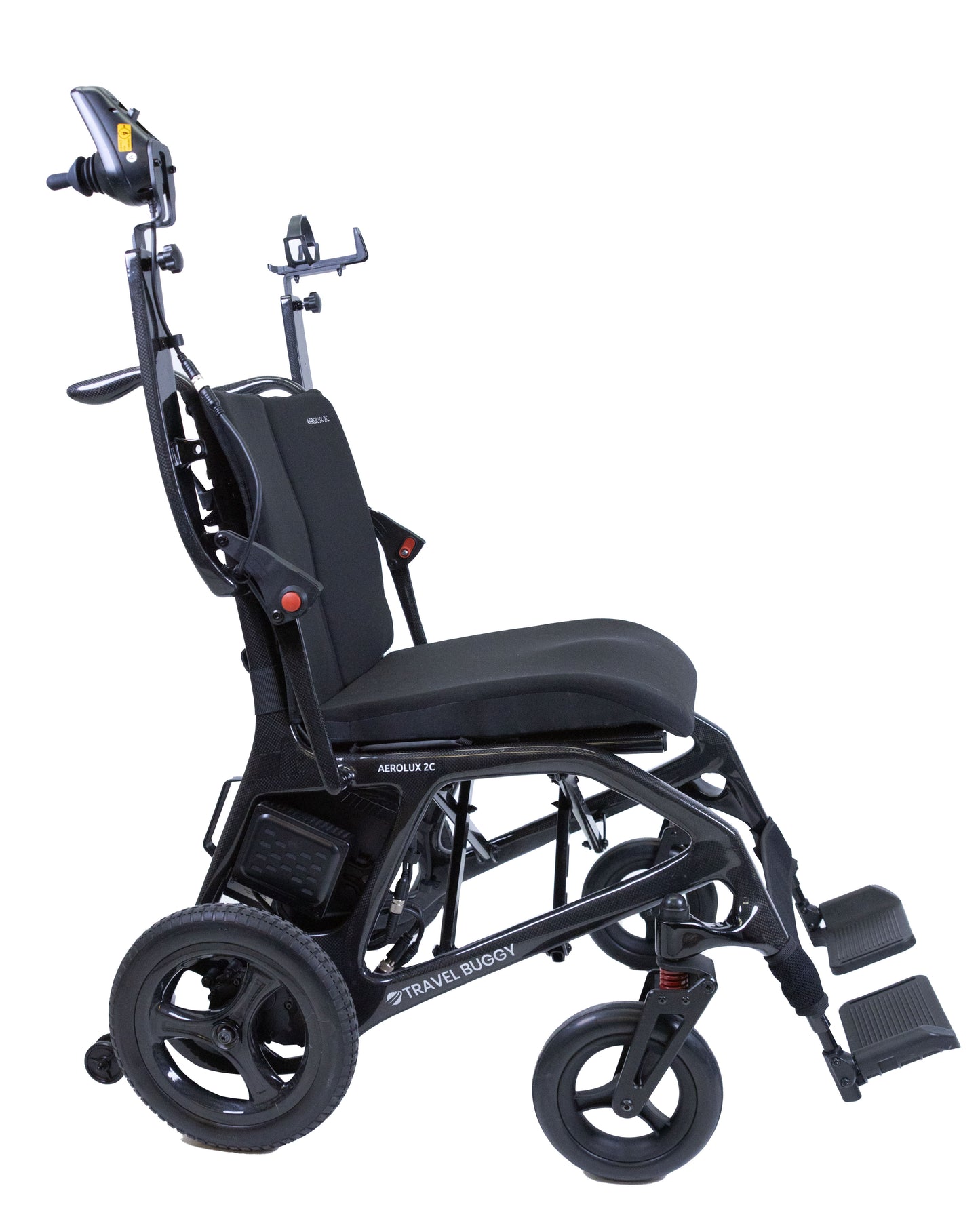 AEROLUX Lightweight Portable Power Chair – Travel Buggy Foldable Electric Wheelchair – CareMade Canada
