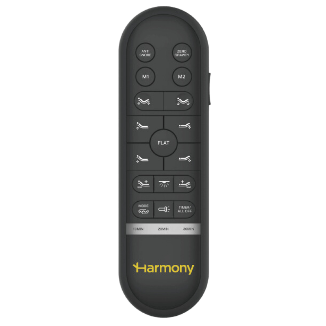 Adjustable Bed Base Harmony Pro – Smart Comfort with Massage, USB, and Bluetooth Control – Care Made