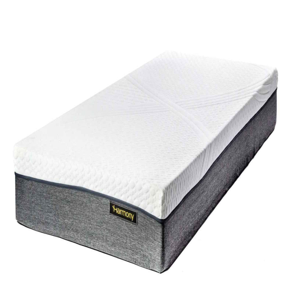 Load video: Harmony Relax Memory Foam Mattress for Adjustable Beds – Cooling Support Canada
